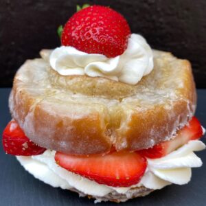 Strawberry Shortcake Doughnut