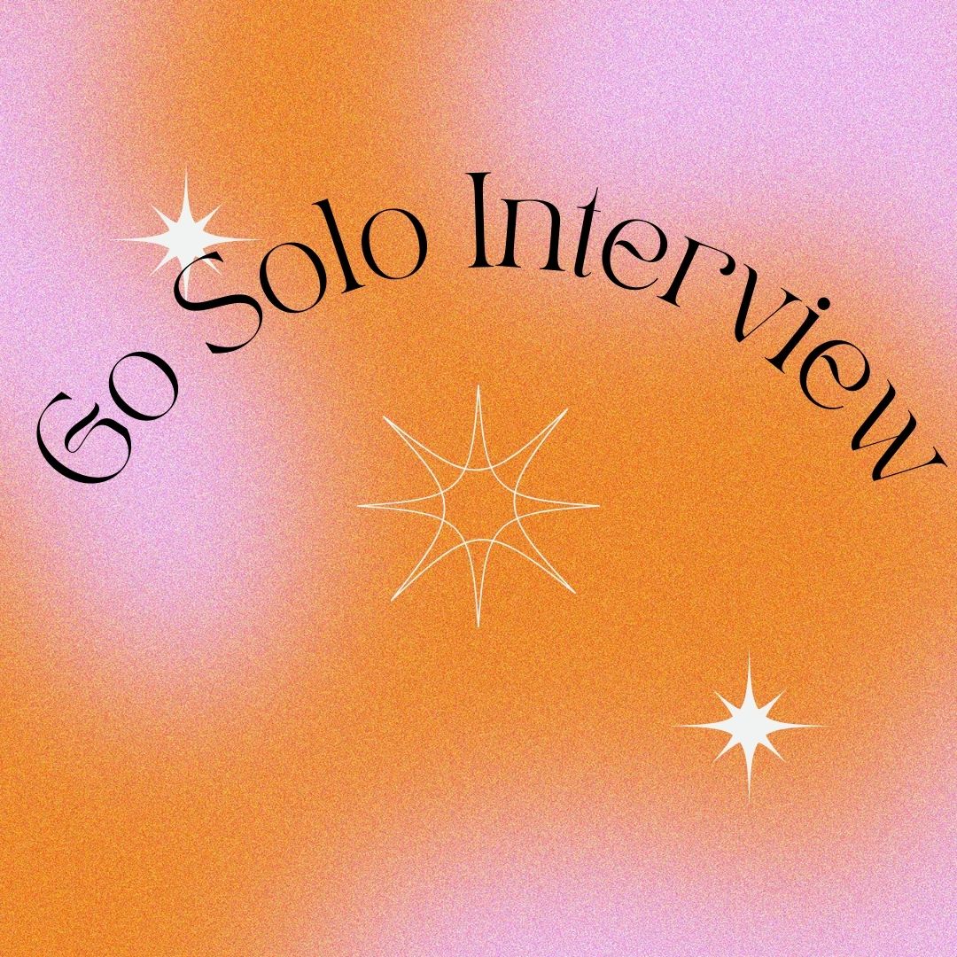 Go Solo NAN INTERVIEW (1080 × 1080 px)